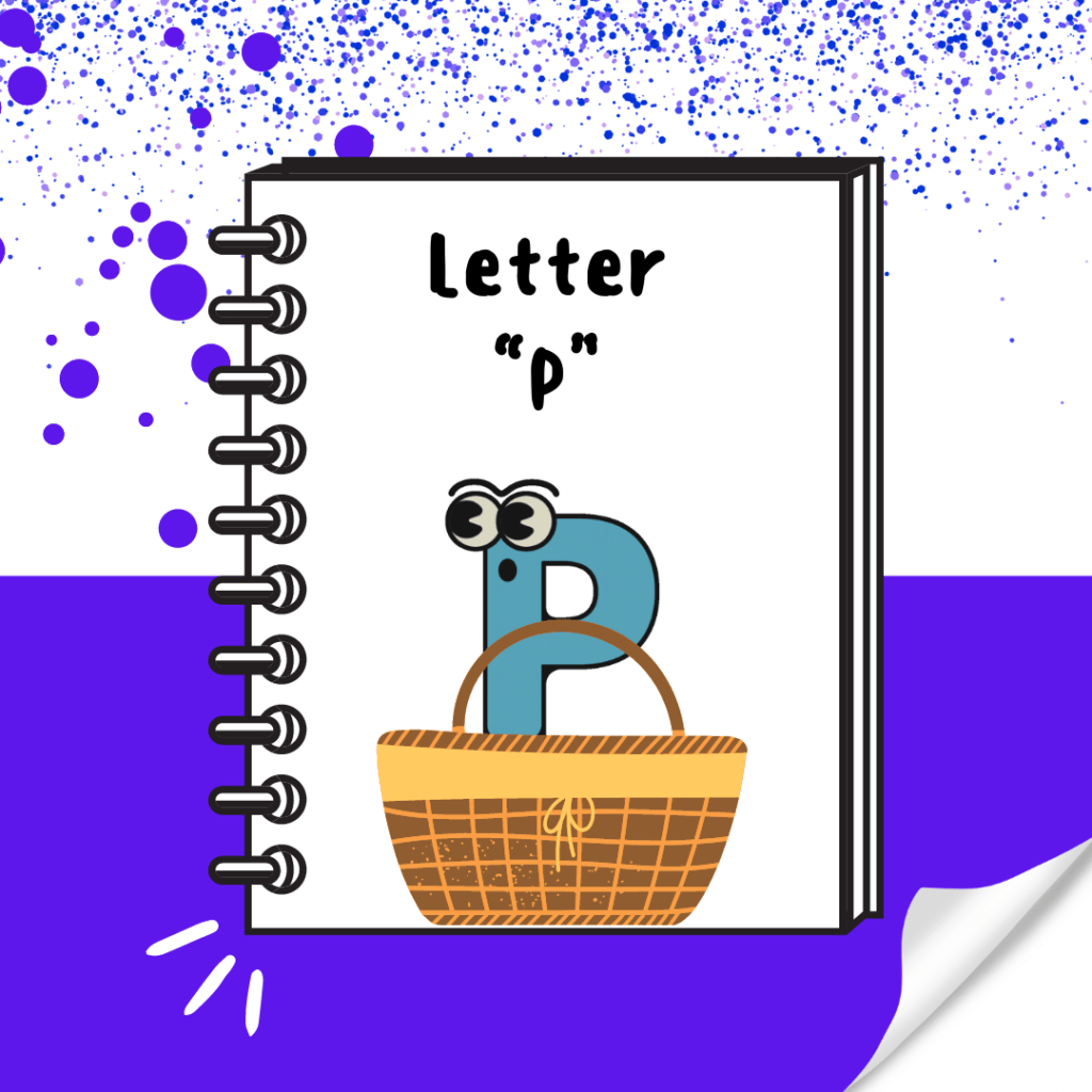 Start of Letter "P" Book For Kids